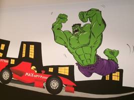 Hulk Wall - Mural