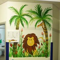 Leighton Hospital Jungle Mural