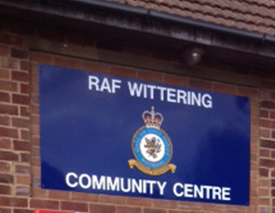 Community Centre Sign