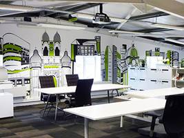 Modern Buildings Mural (1)