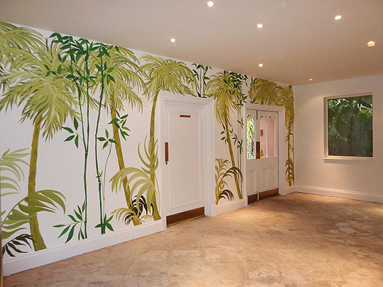 Palm Trees Wall Mural 2