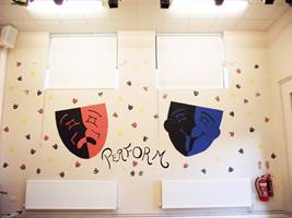 Drama Masks Mural