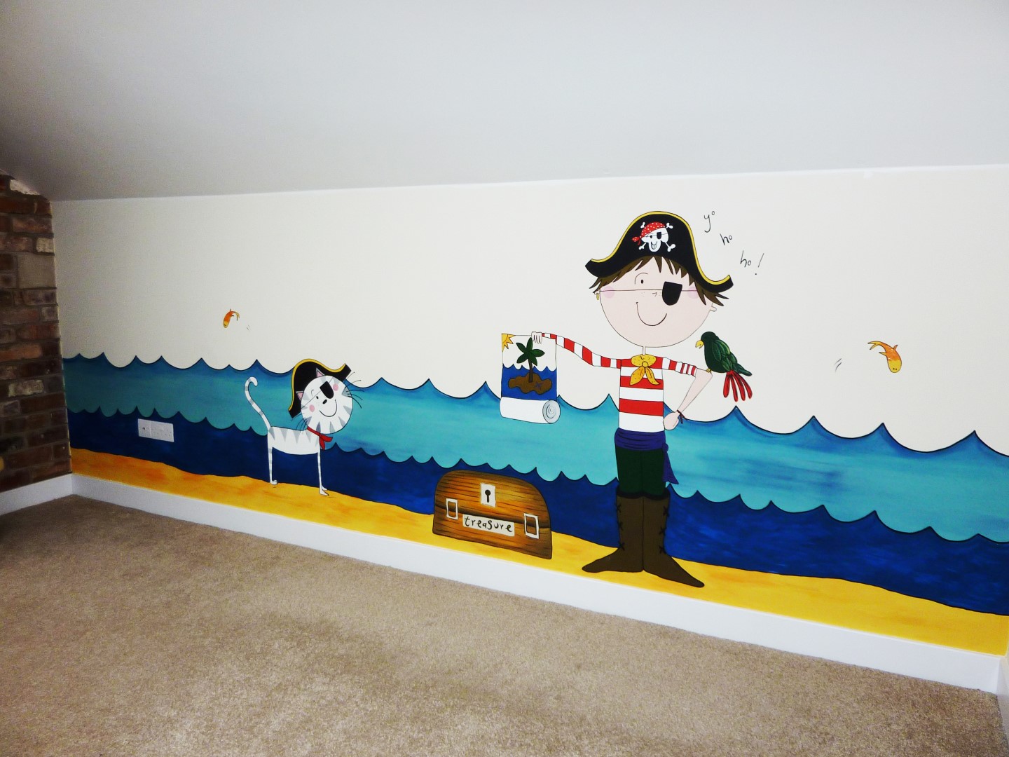 Pirate Sea Mural
