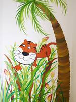 Happy Tiger Mural