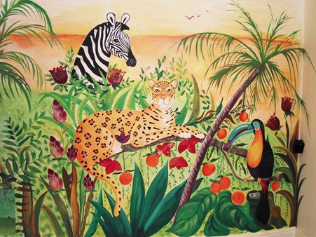 jungle murals