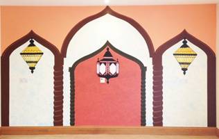 Moroccan Arch Mural