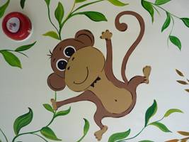 Cheeky Monkey Mural
