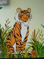 Jungle Tiger Wall Mural