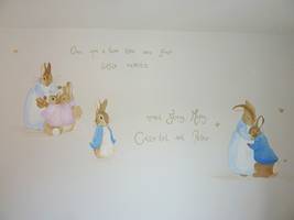Peter Rabbit Wall Mural