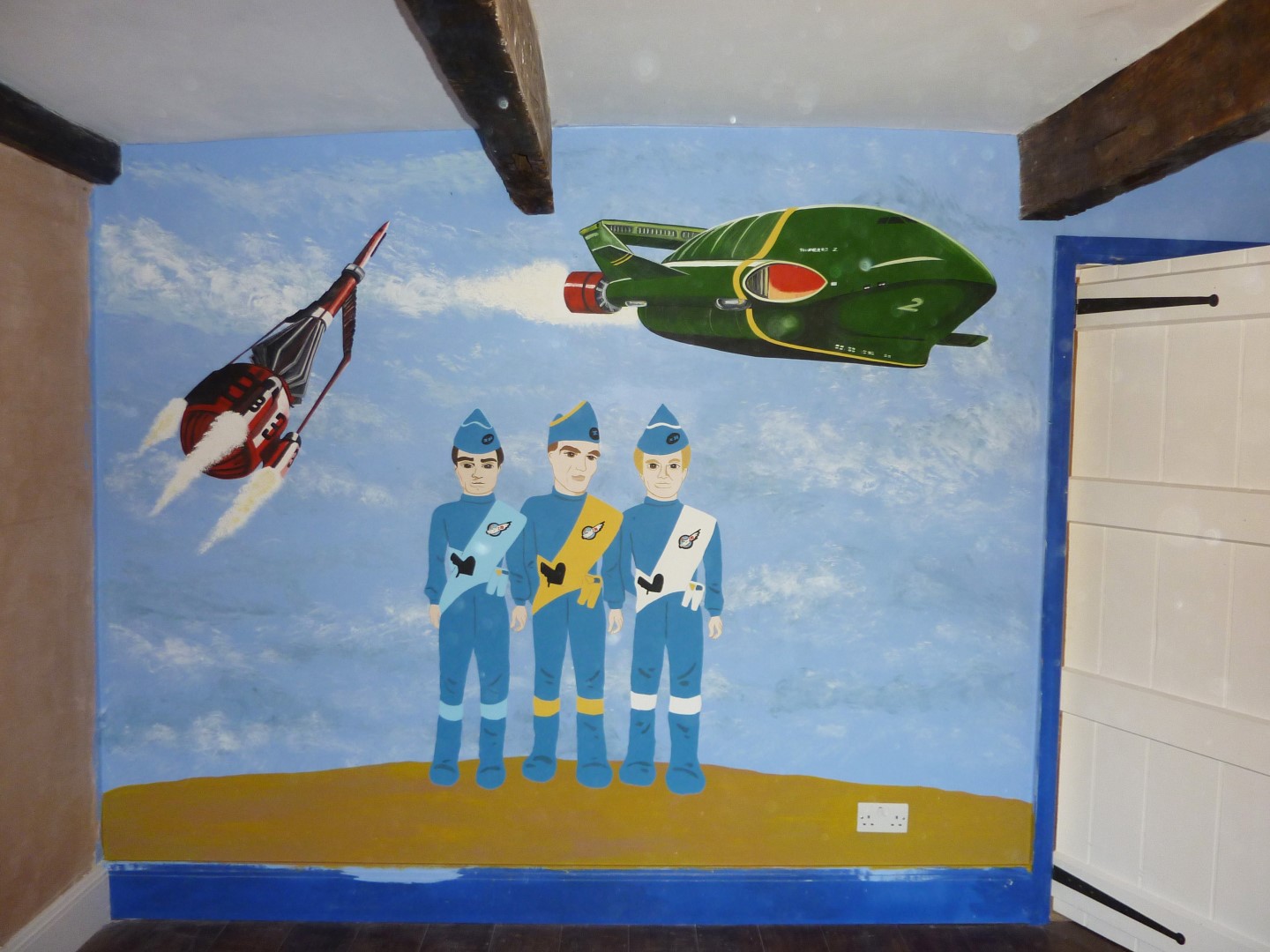 Thunderbirds Mural
