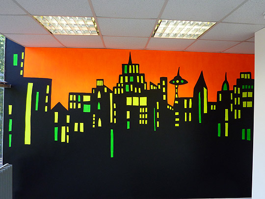 Glow In The Dark Mural