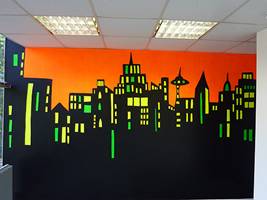 Glow In The Dark Mural