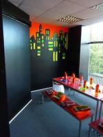 Glow In The Dark City Mural