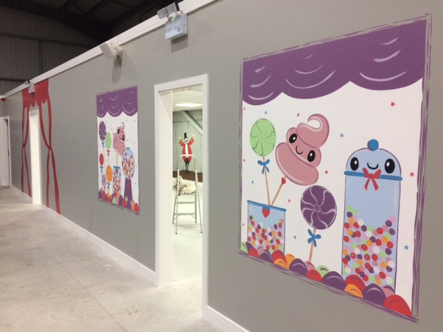 Sweet Shop Murals