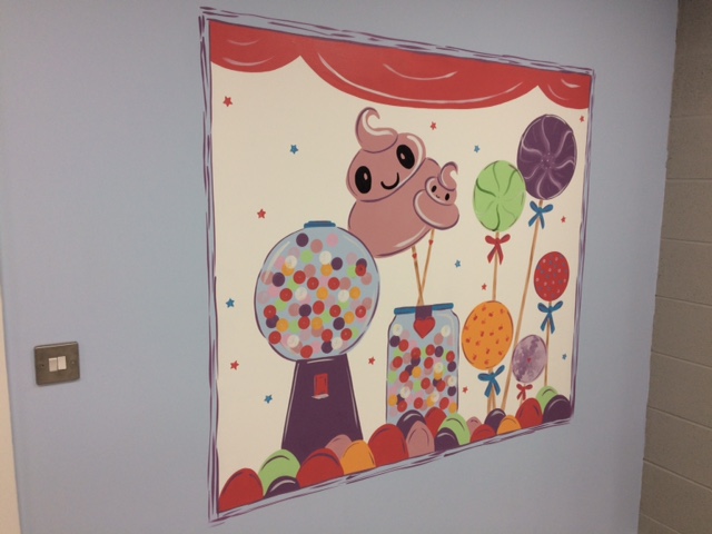 Sweet Shop Window Mural