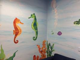 Sea Horse Mural