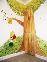 Winnie And Honey Pot Mural