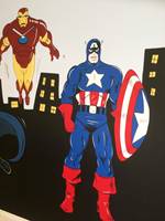 Marvel Iron Man Mural