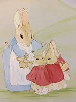 Beatrix Potter Mummy & Babies Mural.jpg