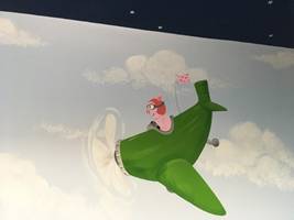 Pig & Plane Wall Mural.jpg