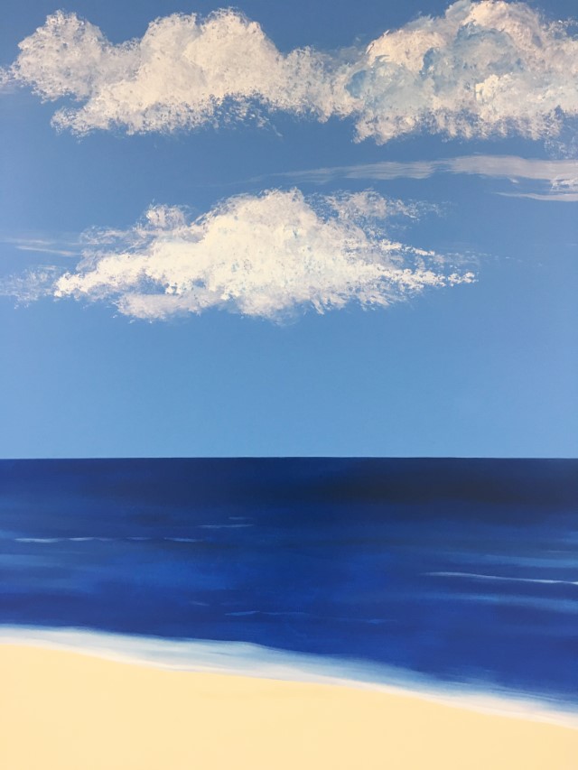 Tropical Beach Sea View Wall Mural.jpg