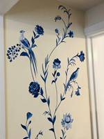 Blue & White Chinoiserie Wall Art