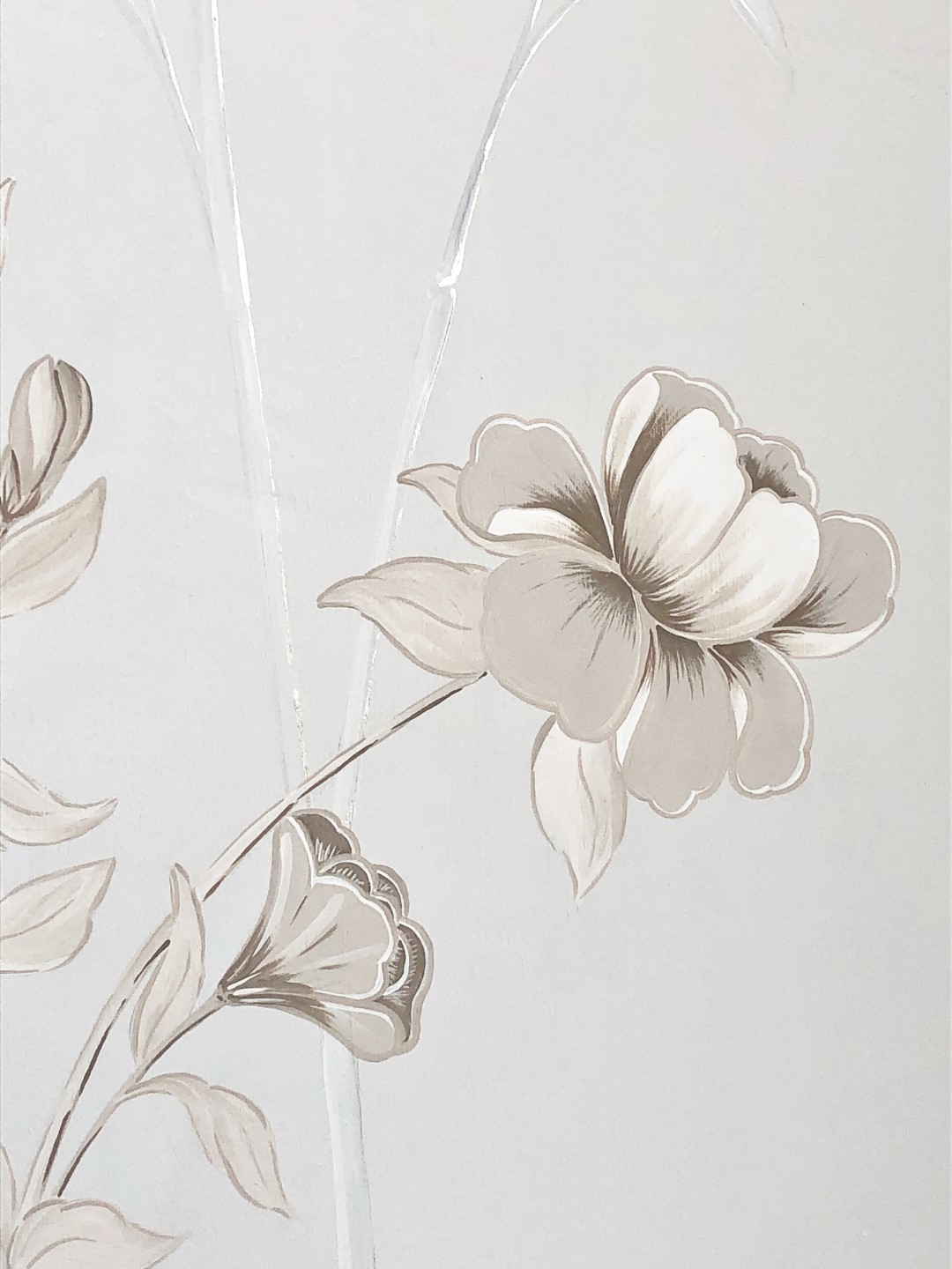 Chinoiserie Flower Mural