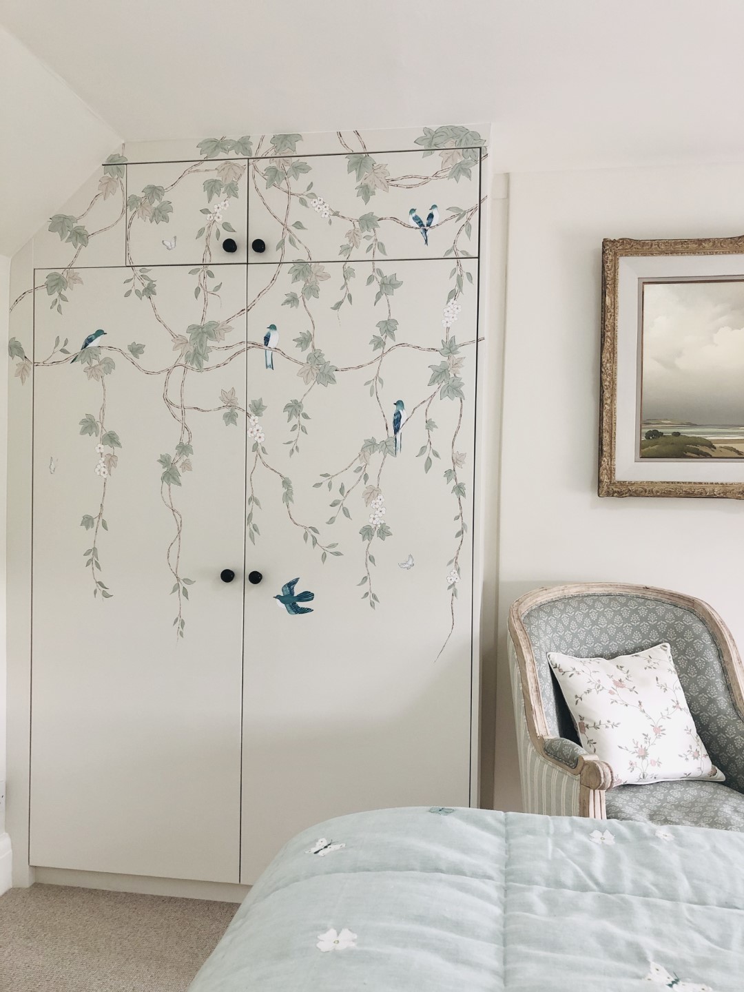 Bedroom Chinoiserie Mural