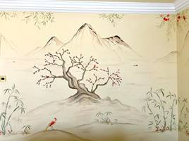 Chinese Chinoiserie Painting