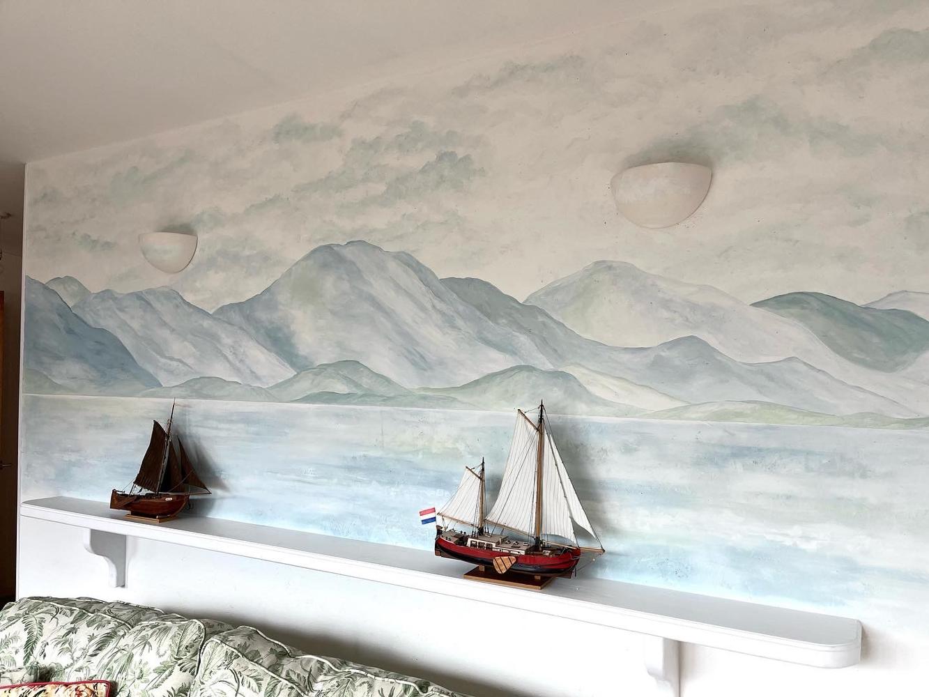 Landscape Sea Ocean Mural Art