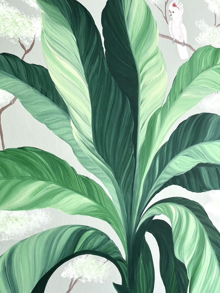 Palm Leaf Wall Mural