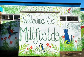 Primary School Wall Mural