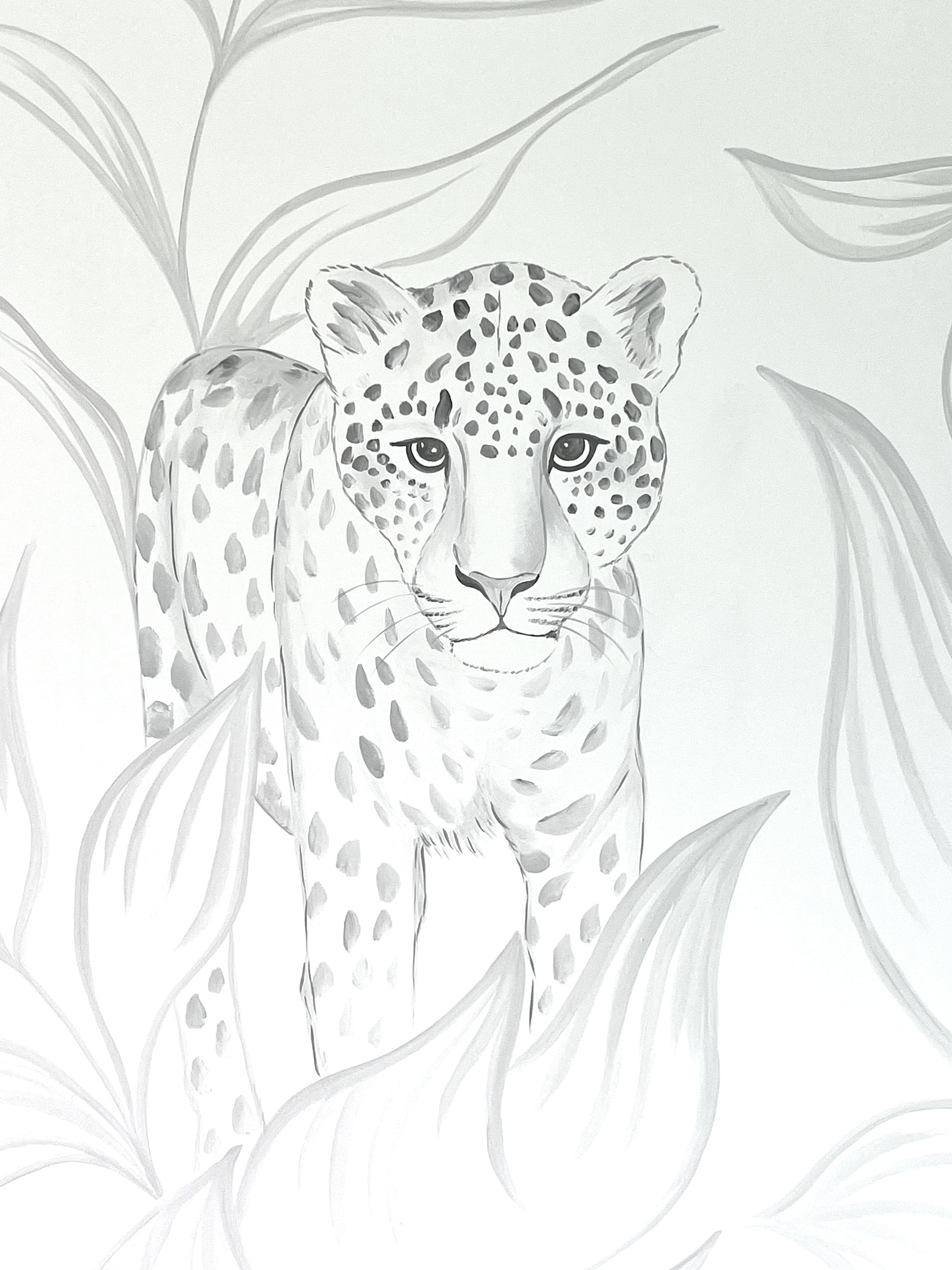 Jungle Wall Mural Painting