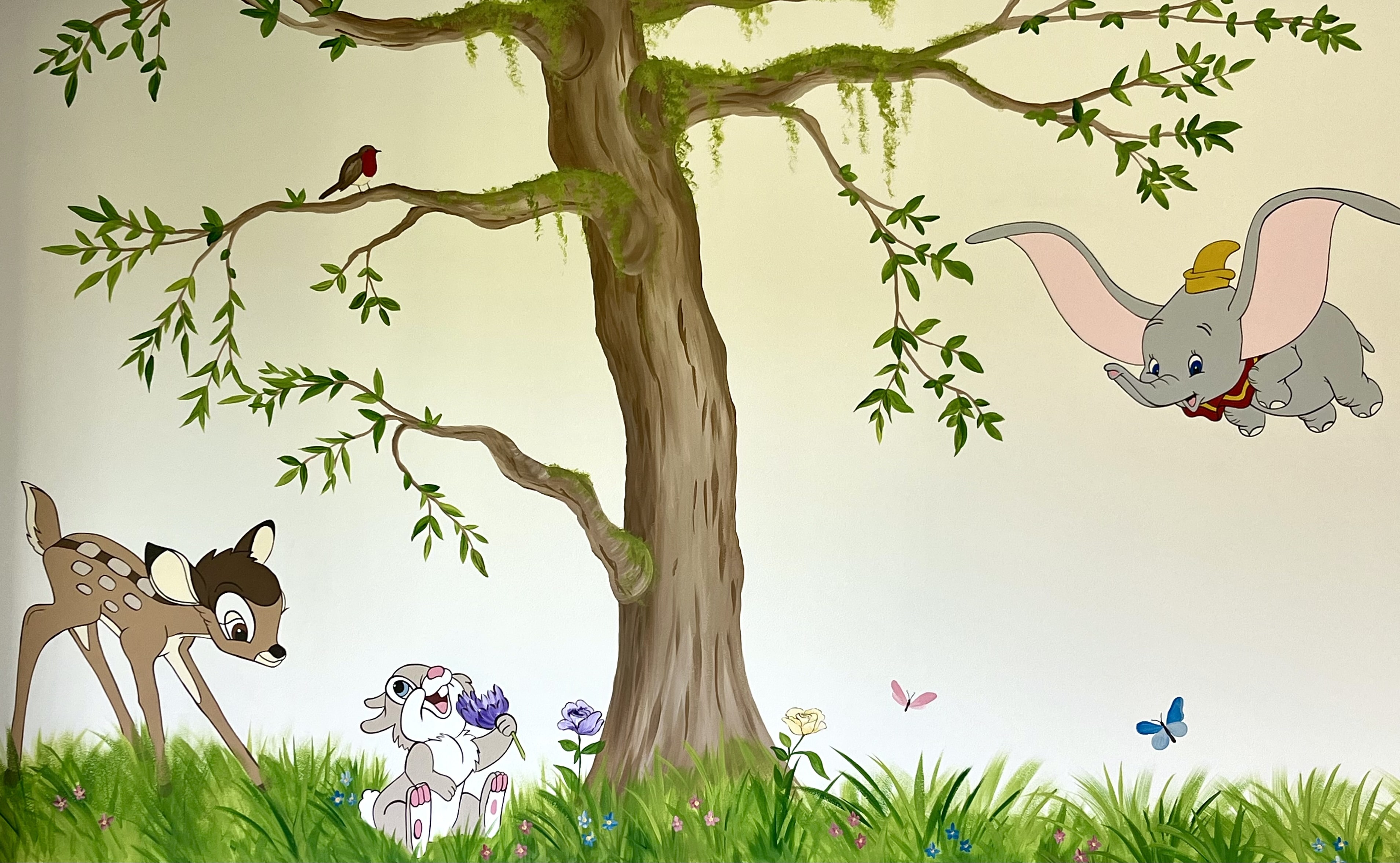 Woodland Nursery Mural