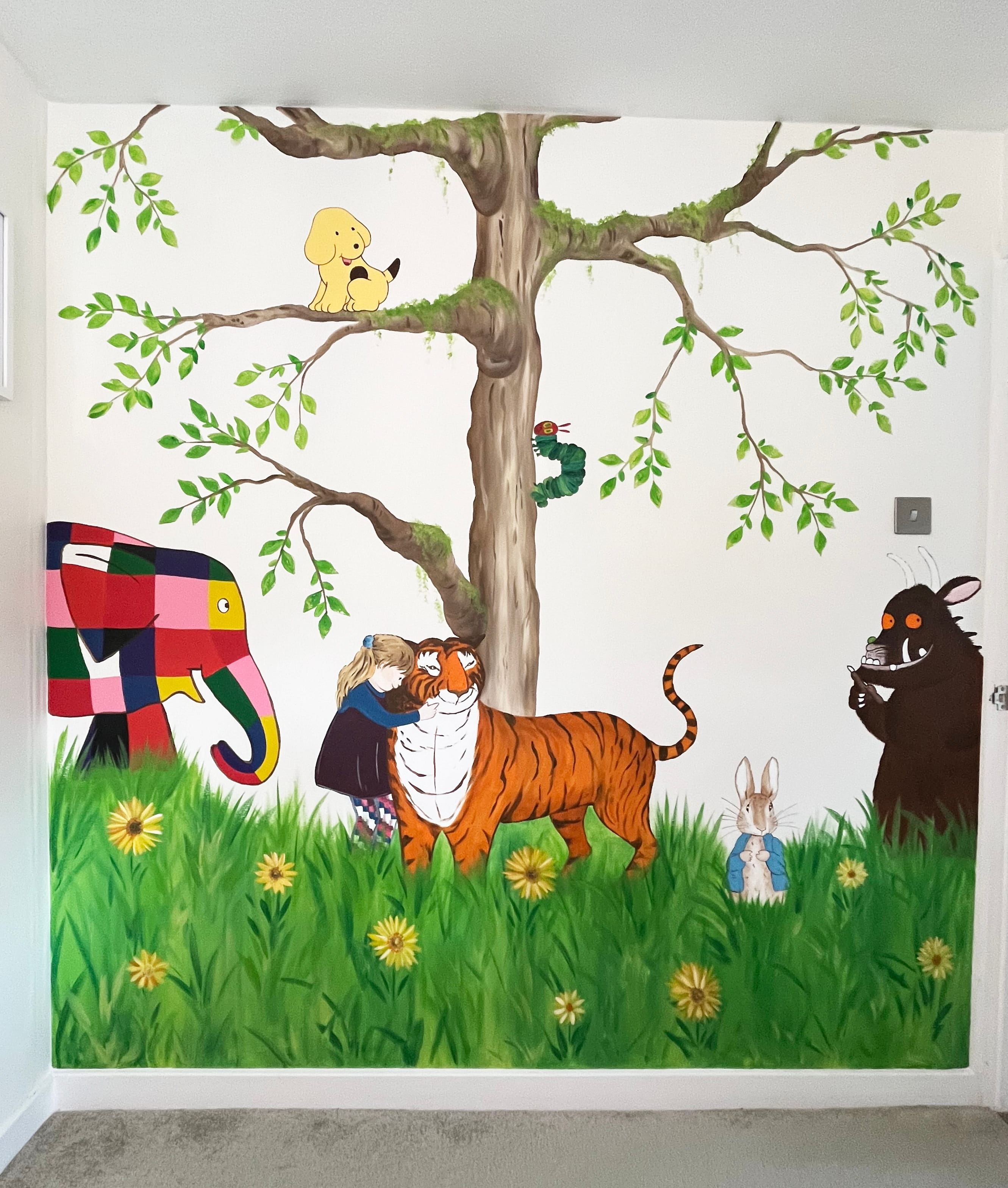 Children's Wall Mural Painting