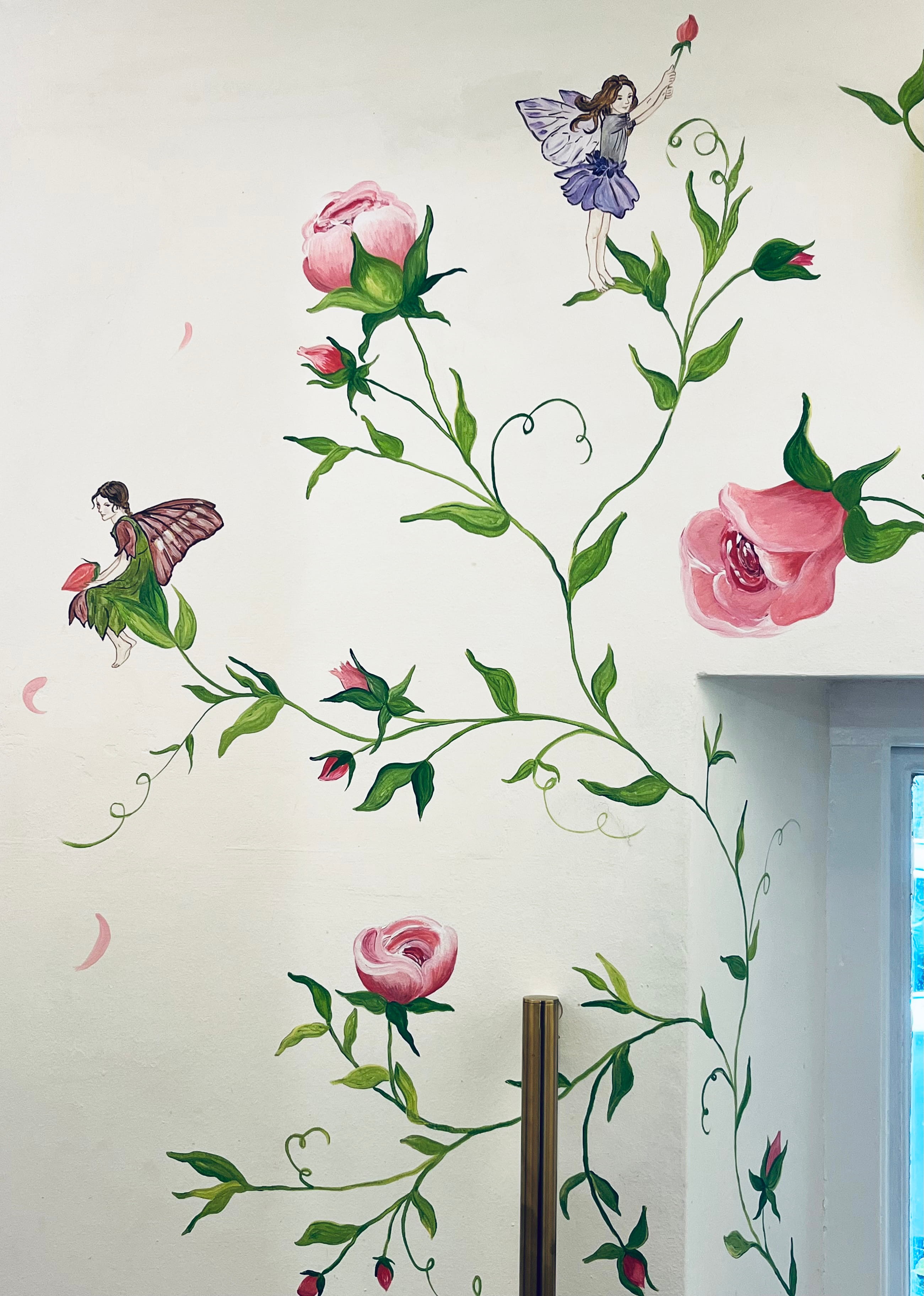 Rose Flower Wall Art